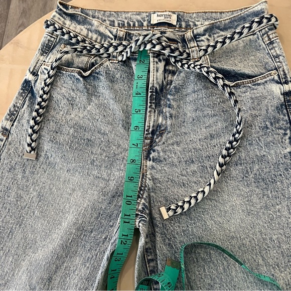 Kensie High Rise Wide Leg Jeans. - Picture 14 of 16